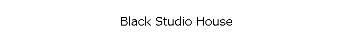 Black Studio House