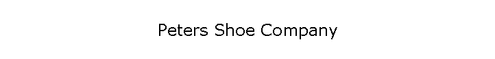 Peters Shoe Company